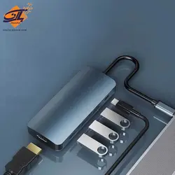 هاب 5 پورت usb-c ریمکس مدل RU-U5 ا Remax RU-U5 5port USB-C HUB