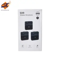 میکروفن حرفه ای بی‌سیم مدل SX9 3in1