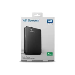 هارد اکسترنال وسترن دیجیتال مدل Elements ظرفیت 2 ترابایت