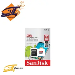 SanDisk Ultra UHS-I U1 Class 10 80MBps microSDHC With Adapter