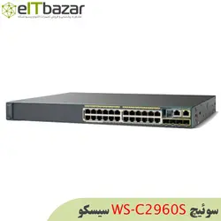 سوییچ شبکه سیسکو CISCO WS-C2960S-24PS-L | ای آی تی بازار
