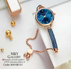 ساعت بند کراواتی کریستالی