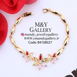 دستبند سه گل رنگی