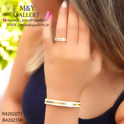 ست دستبند و انگشتر طرح دنیل ولینگتن