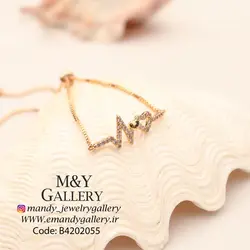 دستبند کراواتی قلب و زندگی