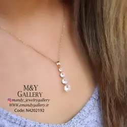 گردنبند چهار کریستال