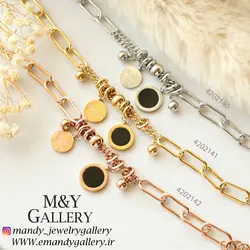 دستبند آویزدار بولگاری رزگلد