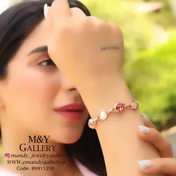 دستبند زنانه کریستالی