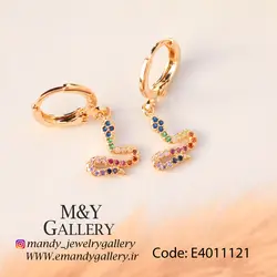 گوشواره مار رنگی