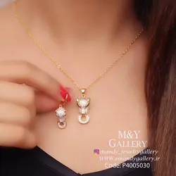 نیم ست پنتر طرح طلا