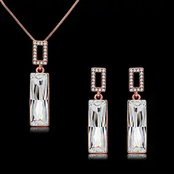 نیم ست مستطیل سواروسکی