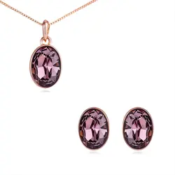 نیم ست بیضی سواروسکی