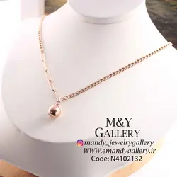 گردنبند رزگلد گوی