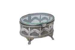 جا جواهری بیضی آنتیک