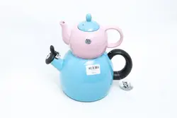 کتری و قوری لعابی سوت دار