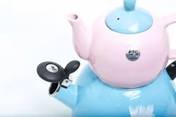 کتری و قوری لعابی سوت دار