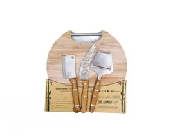 ست چهار پارچه پنیر با ابزار