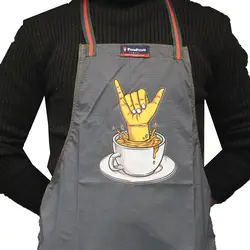 پیشبند آشپزی طرح کافه من