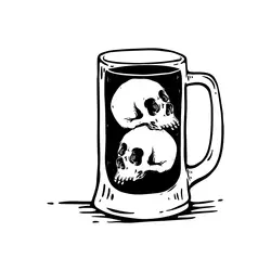 پیشبند آشپزی طرح ماگ