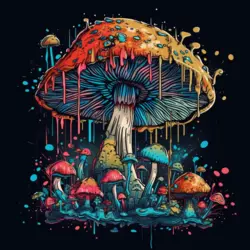 پیشبند آشپزی طرح قارچ