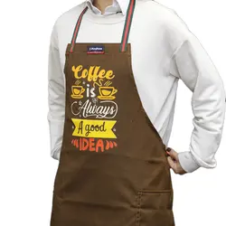 پیشبند آشپزی طرح کافه