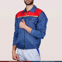 کاپشن تک فیلتو آبی نفتی قرمز