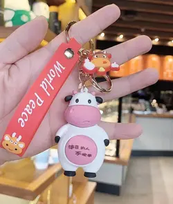 جاسوئیچی جا کلیدی سیلیکونی فانتزی گاو رئیس مزرعه