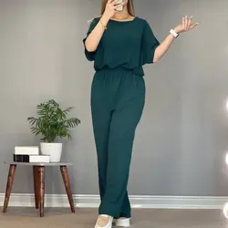 ست کراپ شلوار کد 91