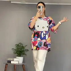 تیشرت لانگ چاپی کد ۱