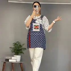 تیشرت لانگ چاپی کد ۱