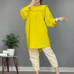 تونیک یقه چین‌ دار کد ۸۳