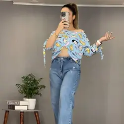 شومیز آستین گره ای