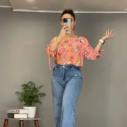 شومیز آستین گره ای