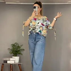 شومیز آستین گره ای