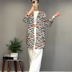 شومیز نخی طرحدار