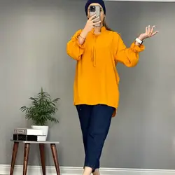 شومیز طرح اشکی کد ۶۱