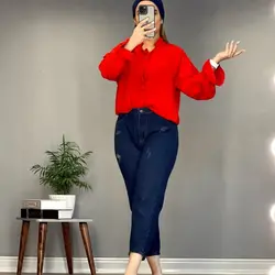 شومیز طرح اشکی کد ۶۱