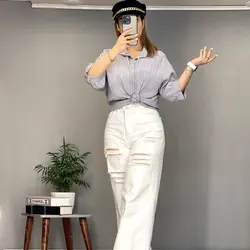 شومیز یقه مردانه کد ۶۸