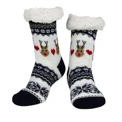 پاپوش ساق دار طرح کریسمس