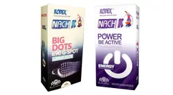 کاندوم کدکس مدل Power Be Active بسته 12 عددی به همراه کاندوم کدکس مدل BIG DOTS بسته 12 عددی
