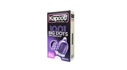 کاندوم کاپوت مدل BIG DOTS بسته 10 عددی