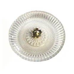 جاعودی کریستال و برنج طرح نعلبکی