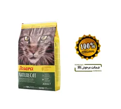 غذای خشک گربه بالغ نیچرکت جوسرا بدون غلات با طعم مرغ Josera Nature Adult Dry Cat Food With Chicken
