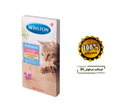 بستنی گربه وینستون با طعم مرغ و ماهی _  Winston creamy treat
