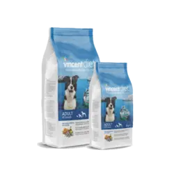 غذای خشک سگ وینسنت ماهی 3 کیلویی vincent Diet and fish