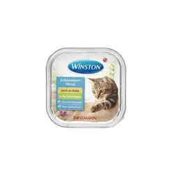 خوراک گربه (ووم) وینستون طعم گوشت گوزن و مرغ – Winston Wet Cat Food Deer And Chicken