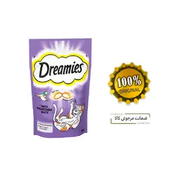 غذای تشویقی گربه دریمز طعم اردک Dreamies Snack With Duck