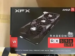 VGA XFX AMD Radeon RX590 GME 8GB GDDR5 کارت گرافیک ایکس اف ایکس آر ایکس ۵۹۰ ۸گیگابایت