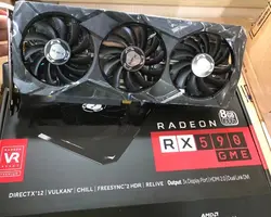 VGA XFX AMD Radeon RX590 GME 8GB GDDR5 کارت گرافیک ایکس اف ایکس آر ایکس ۵۹۰ ۸گیگابایت