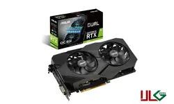 VGA ASUS DUAL GeForce RTX2060 6GB GDDR6 کارت گرافیک ایسوس ۲۰۶۰